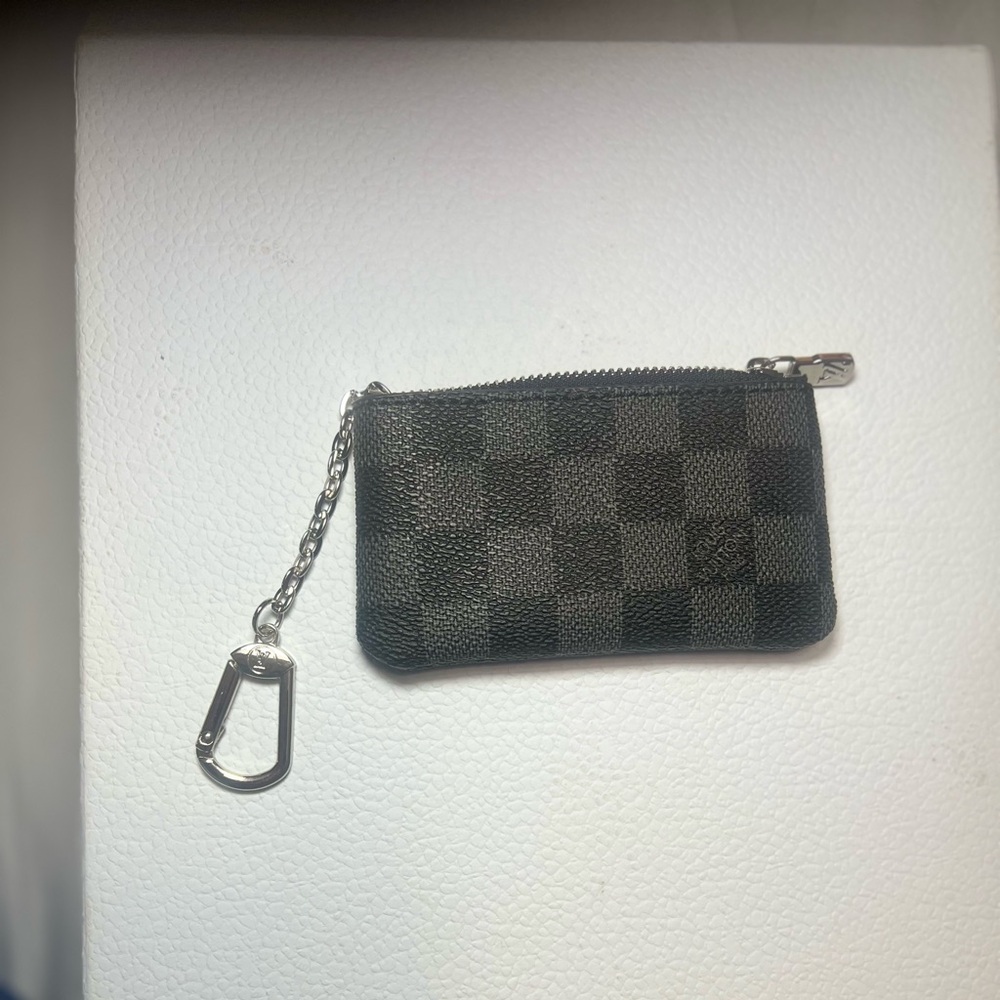 LOUIS VUITTON - Damier ebene Key Pouch
